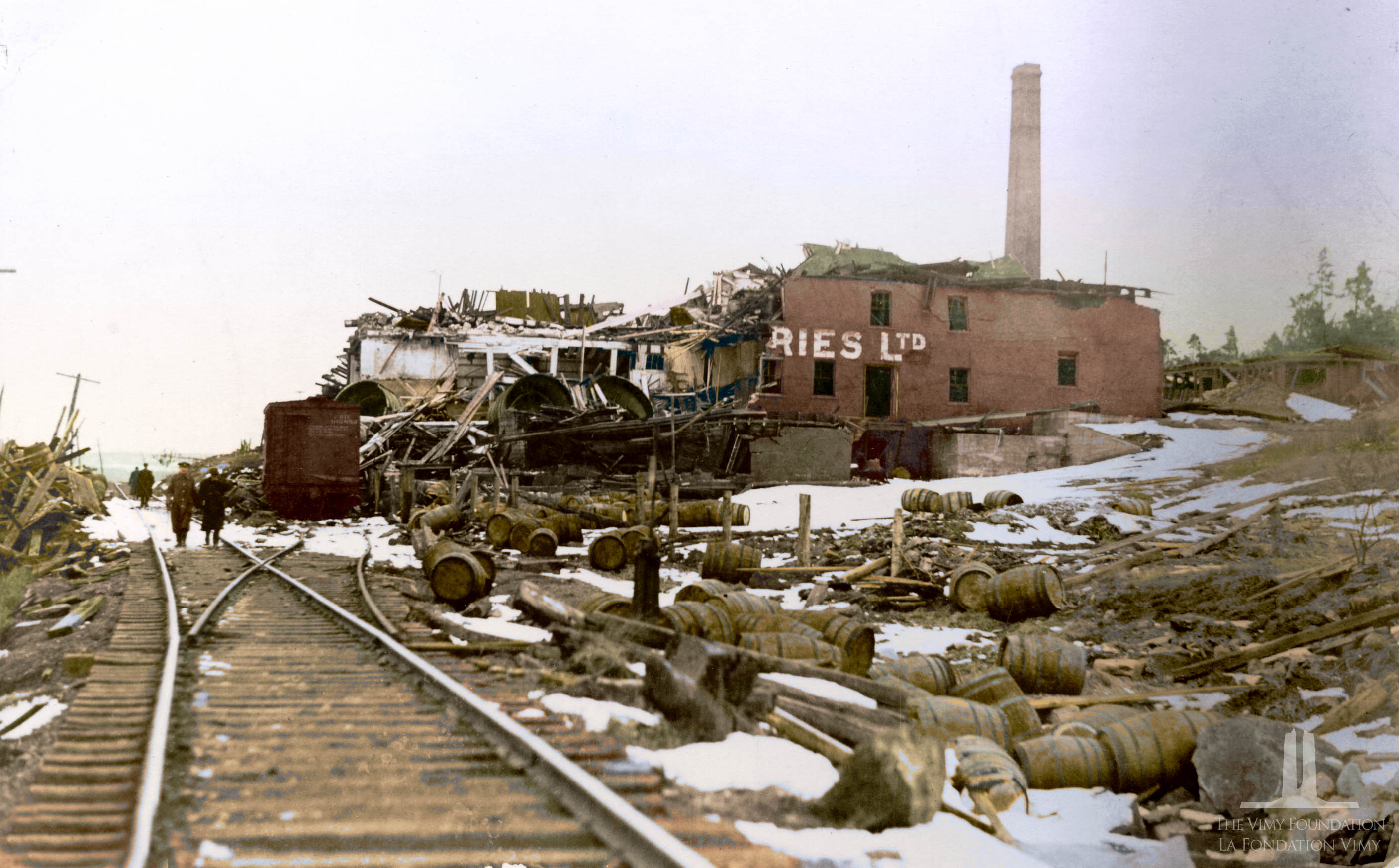 6 décembre 1917 L’explosion d’Halifax Vimy Foundation